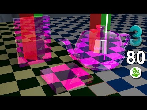 Видео: Стекло 3ds max  Прозрачность Transparency Physical Material ART render Курс 💜 Урок 80