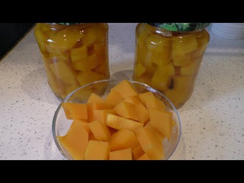Видео: Маринованная Тыква ! По вкусу не уступает заморским фруктам ! Попробуйте не пожалеете !!!