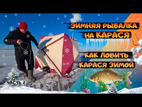 Видео: Рыбалка на карася зимой. Как ловить карася зимой. Советы для начинающих рыболовов. Часть 2