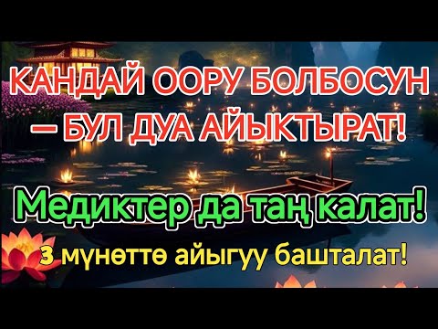 Видео: ДАРЫСЫ ЖОК ООРУГА ШЫПАА! Бул дуба менен керемет мүмкүн! ✨