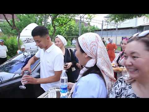 Видео: БЕКЗАТ ♡ АЙНАЗИК Бата той Ош шаары