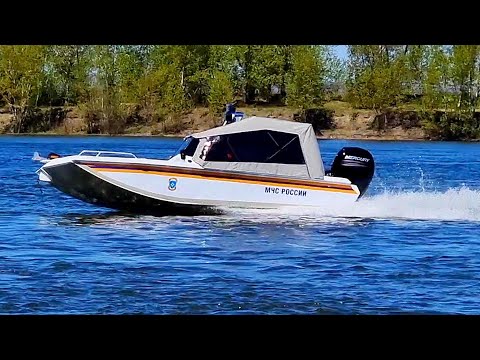 Видео: БРАТАН УХОДИТ ОТ ПОГОНИ! ВОДОМЕТНЫЕ ЛОДКИ  DISCOVERY на службе МЧС. Обзор и тестирование.
