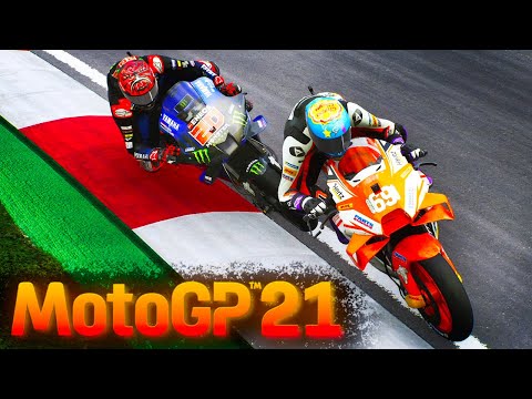 Видео: БОРЬБА КОЛЕСО В КОЛЕСО С ЛИДЕРАМИ - MotoGP 21