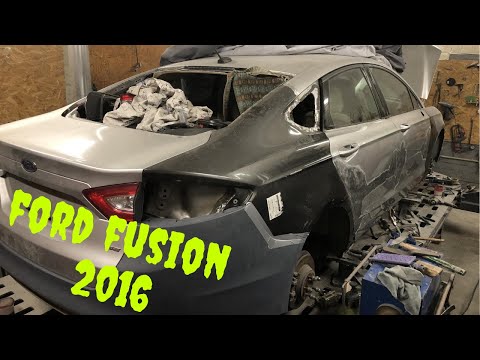 Видео: #11 Ford Fusion 2016 из США вся побитая