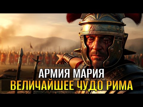 Видео: 40,000 РИМЛЯН против МИЛЛИОНА Варваров! Гениальная Тактика Мария Спасла Рим!