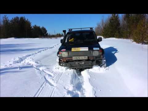 Видео: Pajero Sport II и Pajero II по снегу.