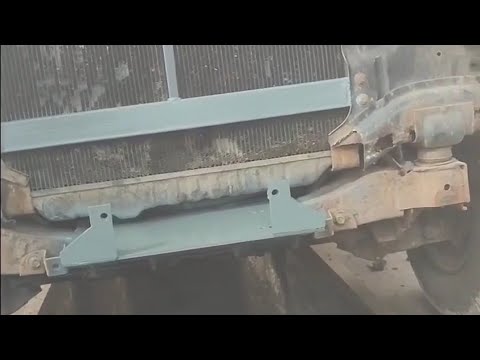 Видео: Установка лебедки под штатный бампер Opel Monterey