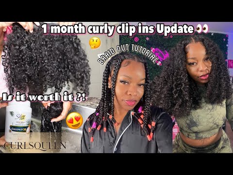 Видео: ОБНОВЛЕНИЕ ЗА 1 МЕСЯЦ 3A/3B КУДРЯВЫЕ ВОЛОСИ НА ЗАКОЛКАХ. СТОИТ ЛИ ЭТО ТОГО!? + РУКОВОДСТВО ПО ЗАП...