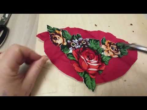 Видео: Аппликация на ткани. Припаять аппликацию. Только ПЭ ткани.