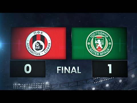 Видео: Локомотив София - Ботев Враца 0:1 /разширен репортаж/
