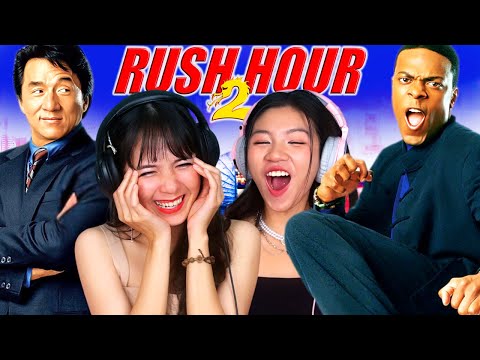 Видео: Реакция иностранных девушек | Час пик 2 | Первый просмотр