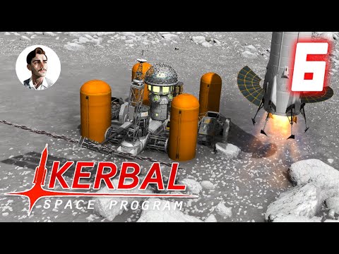 Видео: ПЕРВАЯ БАЗА НА МУНЕ | Kerbal Space Program №6 [2 СЕЗОН]
