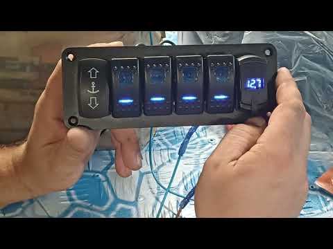 Видео: Как расключить клавиши панели лодки 