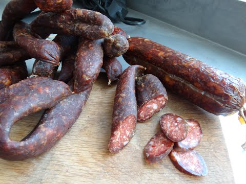 Видео: 136 # Домашняя салями - легко, просто, быстро и очень вкусно - SUB - Yami Yami