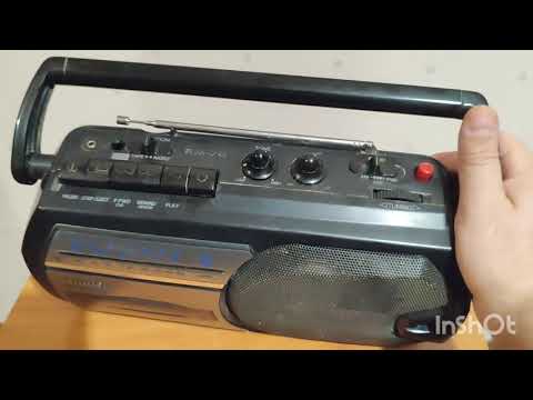 Видео: Тифлотехническая магнитола Aiwa RM-78V