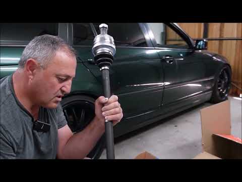 Видео: Замена приводов на BMW e46 / Drive shaft replacement for BMW e46