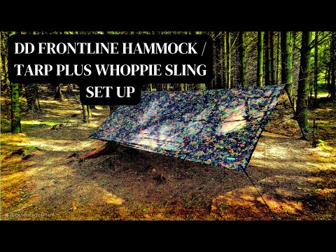 Видео: Установка гамака и брезента DD: стропы и капельные линии — упрощенное решение