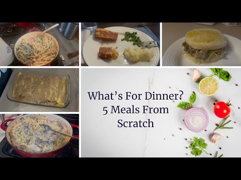 Видео: 5 блюд с нуля — просто и вкусно!