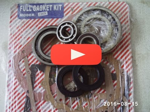 Видео: ПОДШИПНИКИ  ДЛЯ ДИЗЕЛЯ  R 195 (посылка)