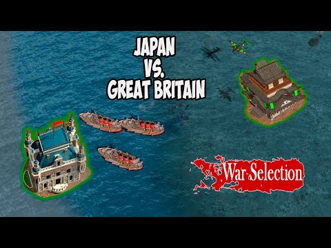 Видео: War Selection. Япония против  Великобритании (Japan vs. Great Britain)