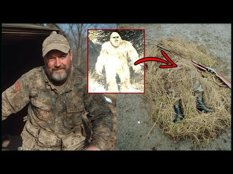 Видео: Охотник Исчез в Лесу — Спустя время нашли его скелет вдавленый в Землю, Как Будто Его Прижали