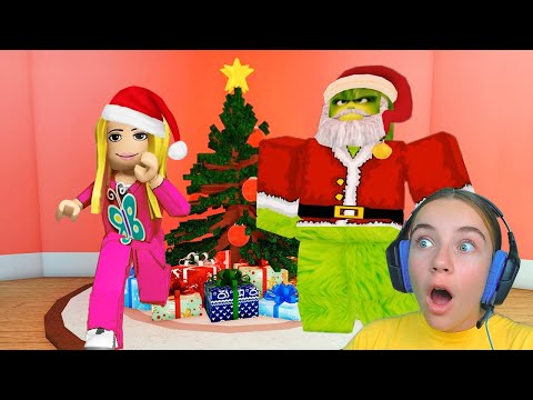 Видео: ПОБЕГ ОТ ГРИНЧА в ROBLOX!