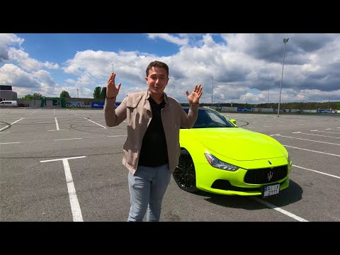 Видео: Maserati Ghibli - не будь такой как и все и ломай Стереотипы - обзор и тест драйв
