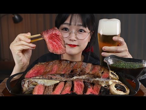 Видео: АСМР ЕДА Стейк из говядины и Пиво🍺 | MUKBANG | EATING SHOW