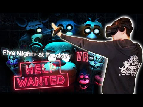 Видео: ХЕСУС ПРОХОДИТ РЕАЛЬНО СТРАШНЫЙ ХОРРОР В VR (FNAF)