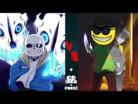 Видео: САНС V.S БЕБРИЧ... ГЕНОЦИД😈 | Стрим по Geometry Dash (REQ=FREE), Undertale GENOCIDE,