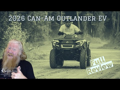 Видео: Обзор Can-Am Outlander EV 2026 года