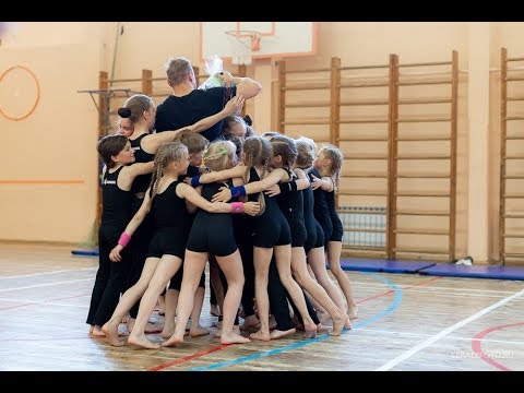 Видео: Открытый урок по акробатике сборной Лукоморья 22 мая 2019г