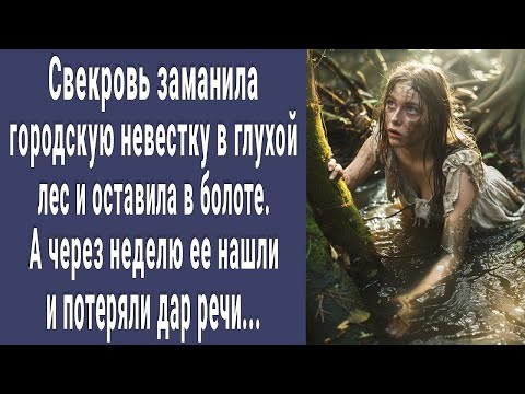 Видео: Свекровь заманила городскую невестку в глухой лес и сбежала. Вернувшись домой не поверила глазам...
