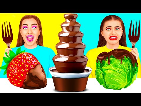 Видео: Шоколадный Фонтан Челлендж | Сумасшедший челлендж c Craft4Fun Challenge