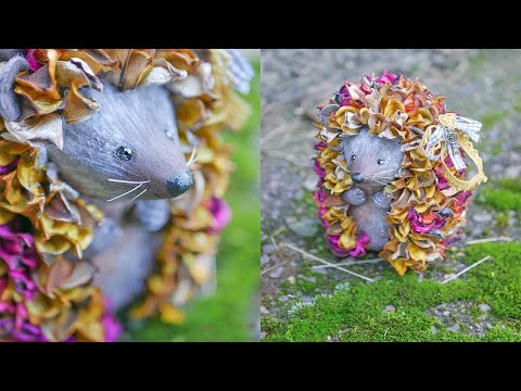 Видео: 🦔 DIY HEDGEHOG / Идея поделки ЁЖИК / DIY TSVORIC