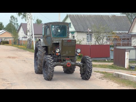 Видео: Вторая жизнь для сороковки!!! Покрасили откапиталили двигатель в советском тракторе Т-40