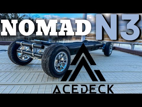 Видео: Обзор электроскейтборда ACEDECK NOMAD N3