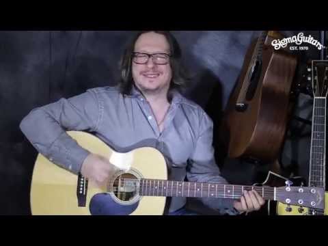 Видео: Sigma Guitars. Тимур Ведерников о влиянии формы гитары и древесины на звук.