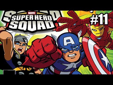 Видео: СуперГеройский Отряд Марвел Перчатка Бесконечности Marvel Super Hero Squad The Infinity Gauntlet #11