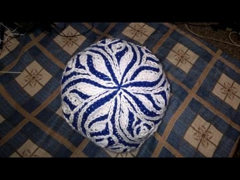 Видео: Шапка в технике бриошь