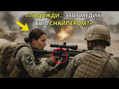 Видео: «Медики не воюют», — говорили они. Пока засада не заставила её поднять винтовку