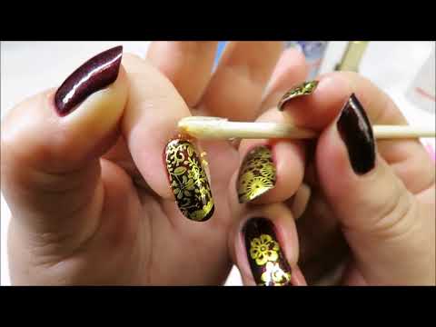 Видео: 🌸стемпинг лайфхаки часть 1 🌸маникюр🌸 Али Экспресс🌸 Nail art