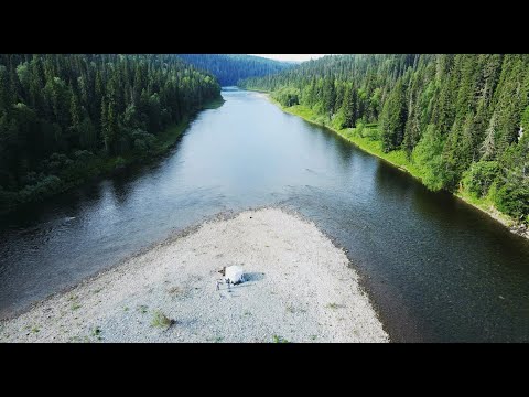 Видео: Одни в ТАЙГЕ, на ДИКОМ ОСТРОВЕ!!! Открытие водомётного сезона 2023!!! +18