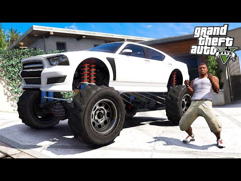 Видео: Сюрприз для ФРАНКЛИНА! Превратил его МАШИНУ в ЭТО! - GTA 5 (Моды ГТА 5)