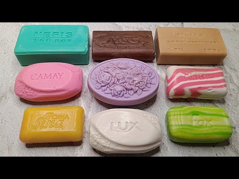Видео: Soap Cutting🧼ASMR🔪Резка сухого мыла 154