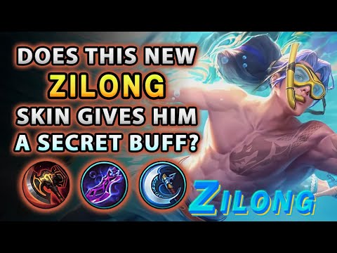 Видео: Зилонг получил секретный бафф с этим новым скином | Mobile Legends