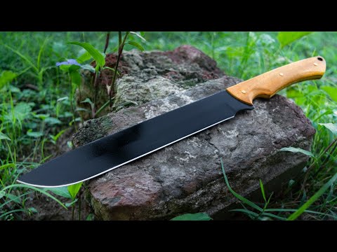 Видео: Изготовление короткого мачете