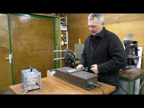 Видео: Электромагнитная плита, проверка, подключение вне станка