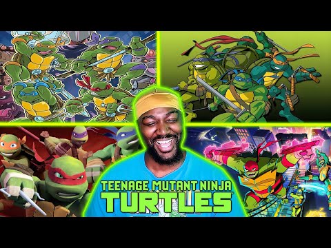 Видео: Реакция на каждое вступление к Teenage Mutant Ninja Turtles (1987 - 2024) РЕАКЦИЯ
