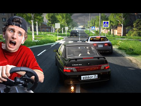 Видео: ШАШКИ и ДРИФТ на ВАЗ 2110 по РУССКОМУ ГОРОДУ в БИМКЕ | BeamNG.drive